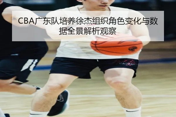 CBA广东队培养徐杰组织角色变化与数据全景解析观察